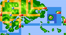 Hoenn region map